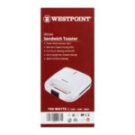 WESTPOINT Sandwich Toaster WF-671 - Image 3