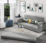 WOODZ Armchair sofa cum bed -convertible sofa -folding- wooden+metal - Image 2