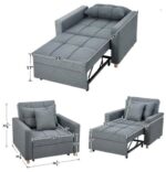 WOODZ One Seater Sofa Cum Bed FOLDING EXTENDABLE - Image 3