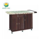 WOODZ Iron Stand with multiple Storage sections - Image 2