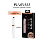 Rechargeable Flawless Eyebrow Hair Remover - Eyebrow Trimmer -Rechargeable - Cell Operated - Image 3