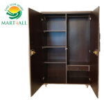 WOODZ 2 Doors Wooden Almirah/Almari/Closet/Cupboard With Locks (6'.25"*2'.75") - Image 2