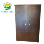 WOODZ 2 Doors Wooden Almirah/Almari/Closet/Cupboard With Locks (6'.25"*2'.75")