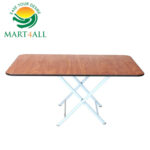 WOODZ Modern Folding Table For Kitchen, Living Room and Bed Room (24*36)