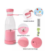 Multi-function Portable Mini Electric USB Rechargeable Juicer Blender - Image 2
