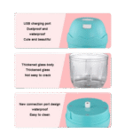 Mini Electric Garlic Masher USB Rechargeable - Image 2