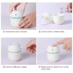 Mini Air Humidifier - Rechargeable - Portable - Ultrasonic - USB - Image 2
