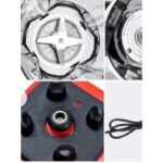 Néw Silver Crest Sc-9880 - 3 liters - Blender/Grinder - 8000 watts - Black And White - Image 2