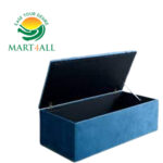 Modern Home Storage Ottoman Bench - Velvet Upholstered - Image 8