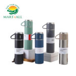 Stainless Steel - Vacuum Flask - Travel Gift Box Set