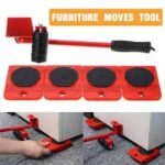 Furniture Transport Roller Set (5 In 1) Lifting & Moving Tool - Image 2