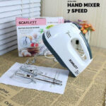 SCARLETT Adjustable Cream Mixer - Handheld Electric Mixer