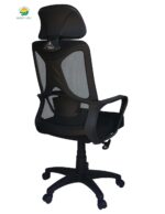 Computer Chair – High Back– Office Chair – Study Chair – Black Hydrolic & Nylon – Imported - Image 2