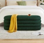 WOODZ Ottoman Puffy – Ottoman Bench – Seathi - OVAL - Image 7
