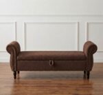WOODZ Ottoman Puffy – Ottoman Bench – Seathi - Side Support Arms - Image 6