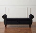 WOODZ Ottoman Puffy – Ottoman Bench – Seathi - Side Support Arms - Image 7