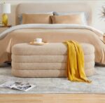 WOODZ Ottoman Puffy – Ottoman Bench – Seathi - OVAL - Image 6