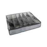 Under bed Shoe Organizer 12 pairs Non-woven fabric  - Image 2